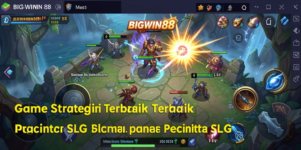 Tampilan gameplay menarik dari BIGWIN88 dalam pertempuran SLG.