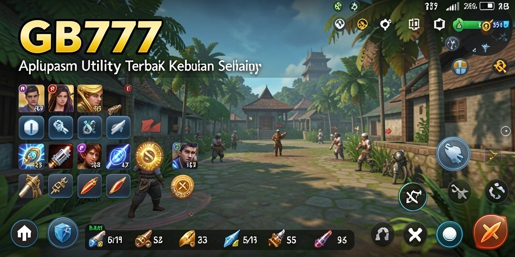 Tampilan antarmuka GB777 yang intuitif dan mudah dipahami.