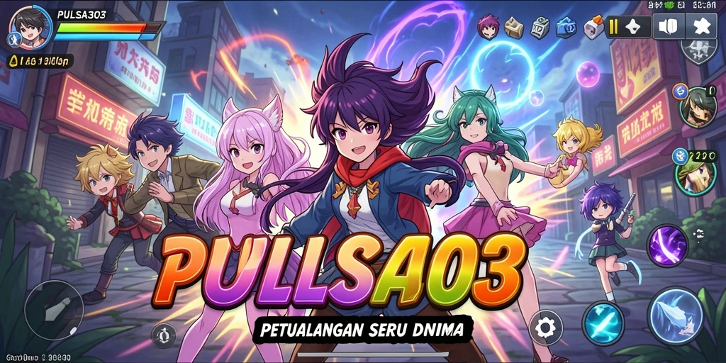Tampilan gameplay PULSA303 yang menakjubkan dan penuh warna.