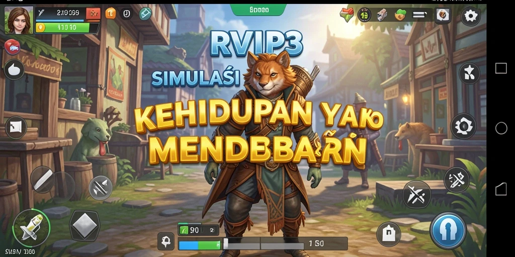Tampilan gameplay <strong>RVIP3</strong> yang realistis dan interaktif.