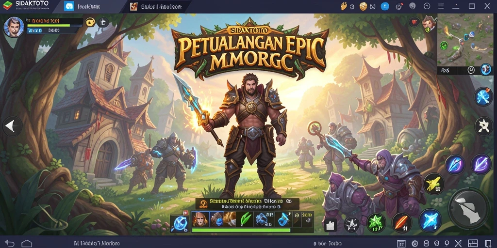Screenshot gameplay <strong>SIDAKTOTO</strong> memperlihatkan aksi seru saat eksplorasi dunia.